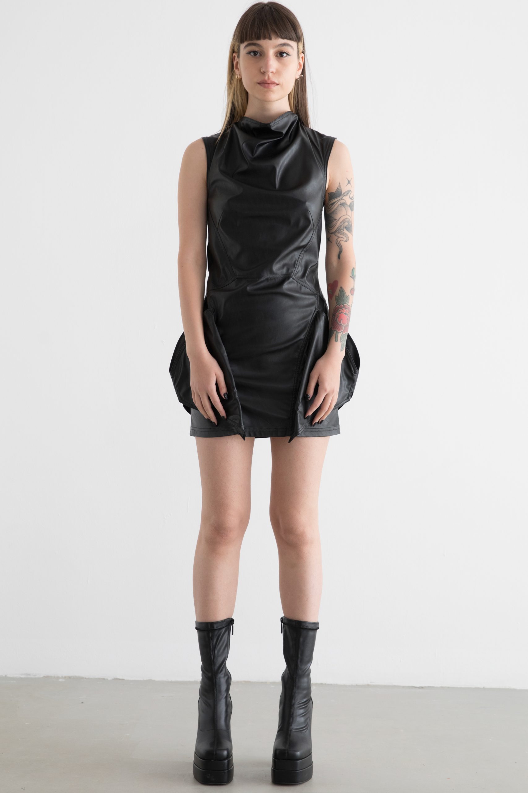 Hera Leather Dress